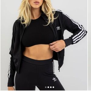 Adidas track suit top